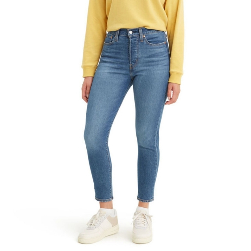 Levi's WEDGIE Skinny High Rise Blue Jeans Size 26